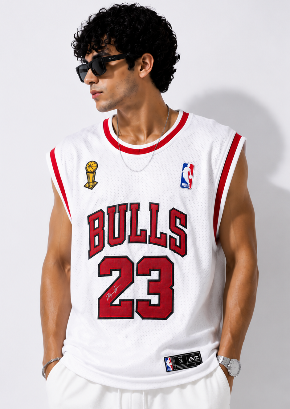 WHITE BULLS & ITACHI UCHIHA VEST (PACK OF 2)