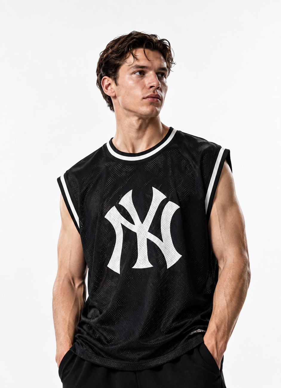 ANZ New York & Paris Streetwear Mesh Vest 3-Pack