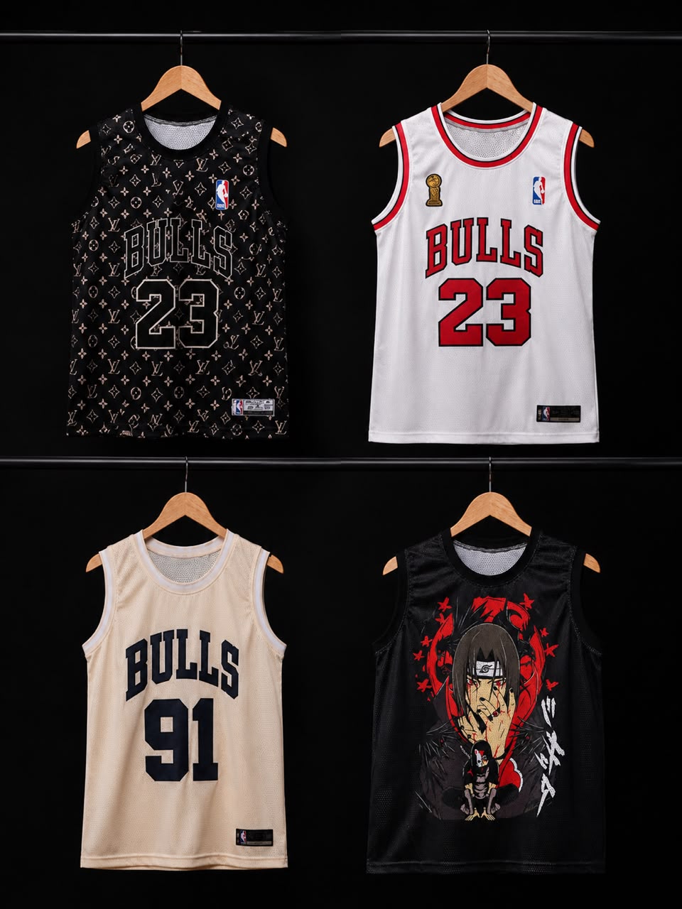 BULLS SLEEVELESS  VEST ( PAIR OF 4)